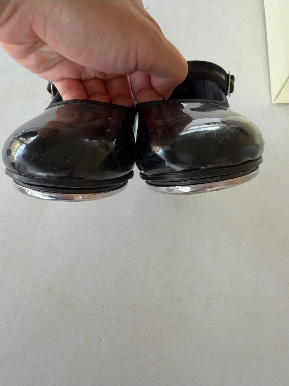 Capezio Black Patent Mary Jane Dance Shoes for Kids